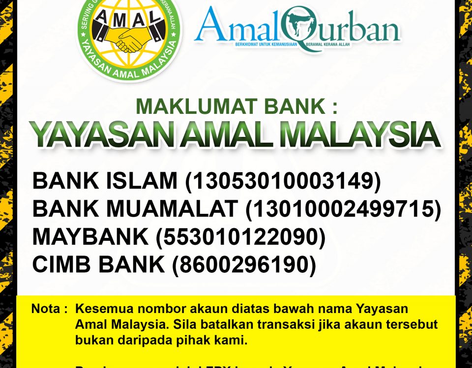Maklumat Bank Yayasan Amal Malaysia