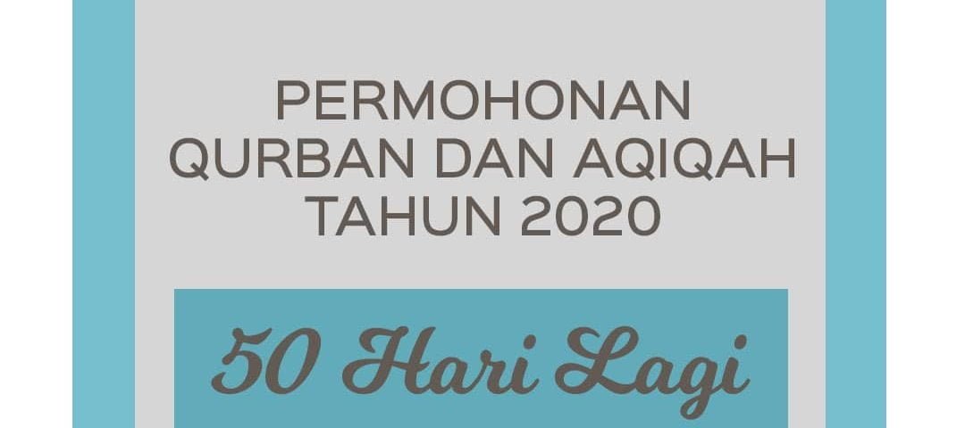 50 HARI MENJELANG AIDILADHA